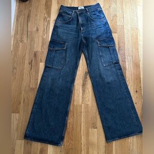 AGOLDE Minka Denim Cargo Pants